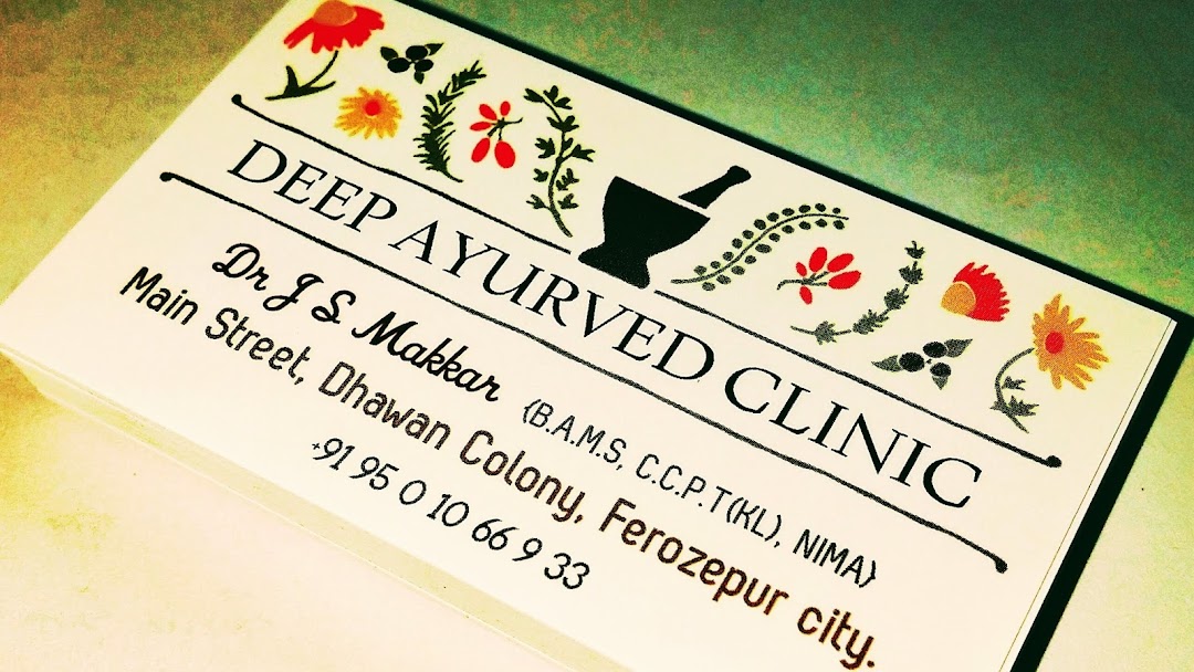 Deep Ayurved Clinic – Dhawan Colony